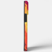 Paard hardlopen op veld Abstracte kunst paardenlie Case-Mate iPhone Case (Achterkant / Rechts)