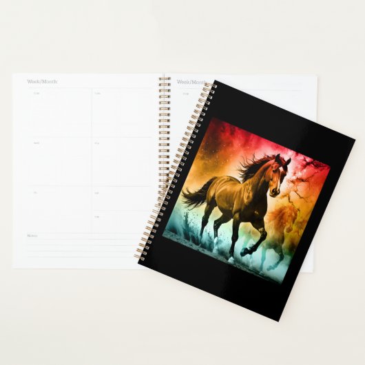 Paard hardlopend planner (Display)