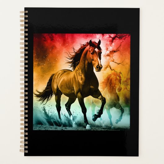 Paard hardlopend planner (Voorkant)