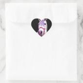 Paard Hart Sticker (Tas)