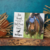 Paard Herinnering Gepersonaliseerde Pet Photo Memo Fotoplaat