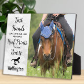 Paard Herinnering Gepersonaliseerde Pet Photo Memo Fotoplaat