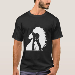 Paard Hond Kat Grappige Paarden Rijden Race Lover  T-shirt