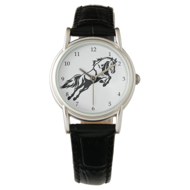 paard horloge (Voorkant)