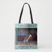 Paard Humor: Faillissement Starter Kit Canvas tas (Voorkant)