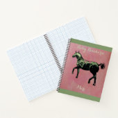 Paard in actie notitieboek (Binnen)