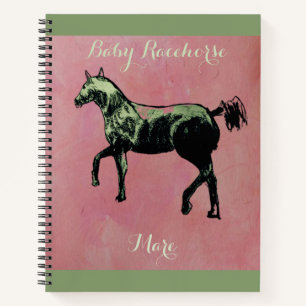 Paard in actie notitieboek