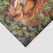 Paard in bladerdak 3 Decoupage papier (Detail)