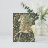 Paard in Bloemen Briefkaart (Staand voorkant)