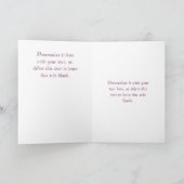 Paard in de bloemen - Happy Birthday! Kaart (Binnen)