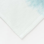 paard in de nevel fleece deken (Hoek)