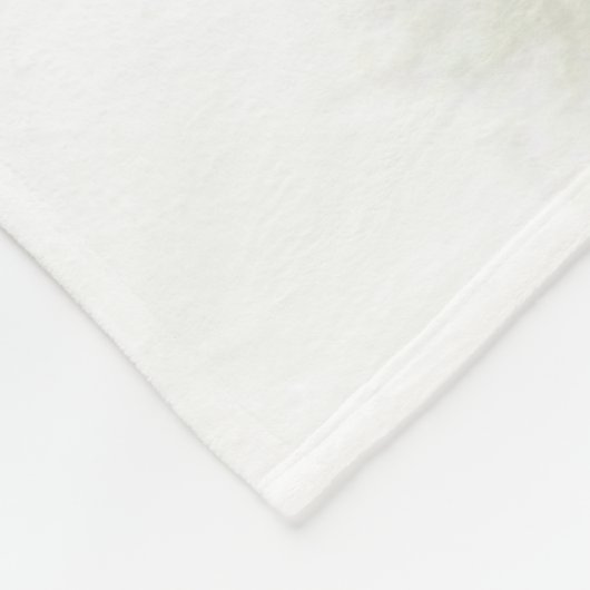 paard in de nevel fleece deken (Hoek)