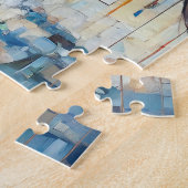 Paard in de sneeuw 500 stuk puzzel legpuzzel (Zijkant)