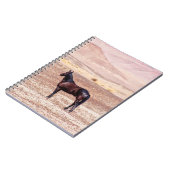 Paard in de woestijn P8664 Notitieboek (Linkerzijde)