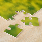 Paard in een bloemenveld legpuzzel (Zijkant)