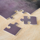 Paard in een veld verven legpuzzel (Zijkant)