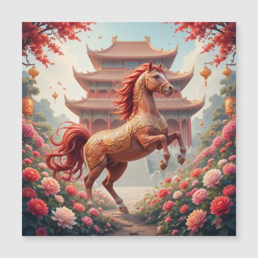 Paard in het jaar van de Chinezen  (Voorkant)