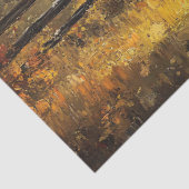 Paard in het veld Golden Hour Decoupage Tissuepapier (Detail)