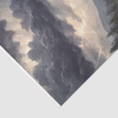 Paard in Storm - Decoupage - Tissuepapier (Detail)