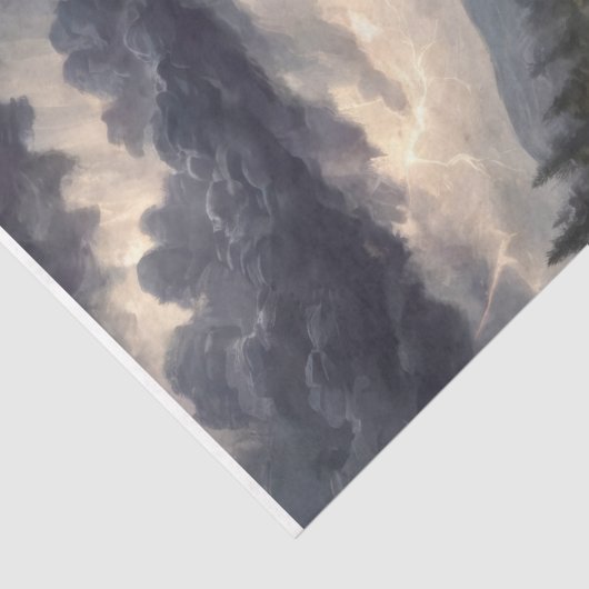 Paard in Storm - Decoupage - Tissuepapier (Detail)