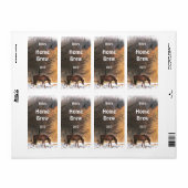 Paard in Winter Bier Label (Full Sheet)