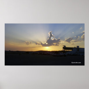 paard in wolken, Carolcells.com Poster
