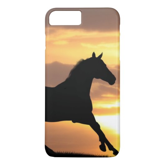 Paard in zonsondergang Case-Mate iPhone case (Achterkant)