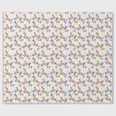 Paard Inpakpapier in Wit (Vlak)