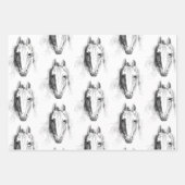 Paard Inpakpapier Vel (Voorkant 3)