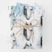 Paard Inpakpapier Vel (In situ)