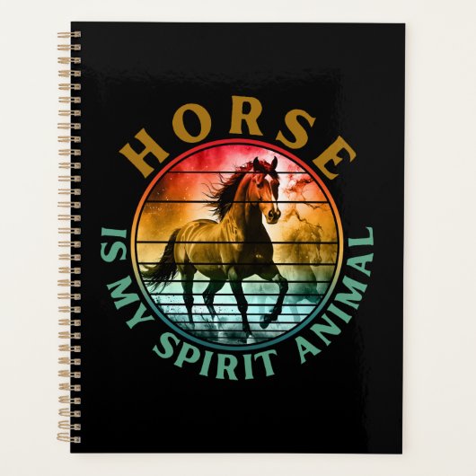 Paard is mijn spirituele dier planner (Voorkant)