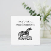  paard kaart (Staand voorkant)