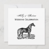  paard kaart (Voorkant)