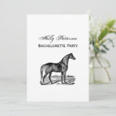  paard kaart (Staand voorkant)