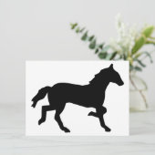 paard kaart (Staand voorkant)