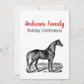  paard kaart (Voorkant)