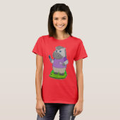 Paard kapper schaar kam t-shirt (Voorkant volledig)