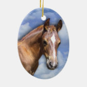Paard Keramisch Ornament (Achterkant)