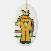 Paard Keramisch Ornament (Rechts)