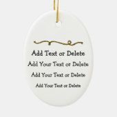 Paard Keramisch Ornament (Achterkant)