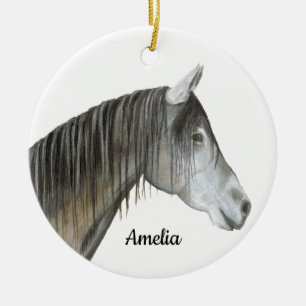 Paard Keramisch Ornament