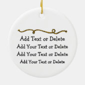 Paard Keramisch Ornament (Achterkant)