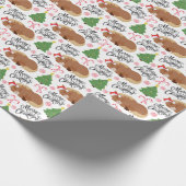 Paard Kerst Inpakpapier (Hoek)