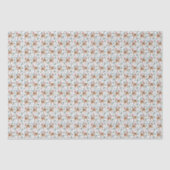 Paard Kerst Tissue Papier (Voorkant)