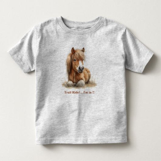 Paard Kinder Shirts (Voorkant)