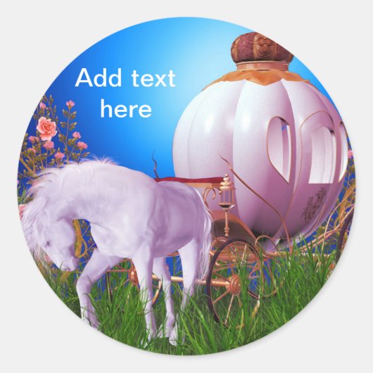 Paard Koets Prinses Royal Prinses Labels (Voorkant)