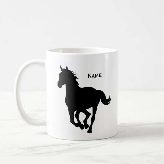 Paard Koffie Mok (Links)