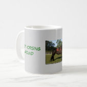 paard koffiemok (Voorkant links)