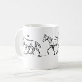 Paard Koffiemok (Voorkant links)