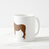 Paard Koffiemok (Voorkant rechts)